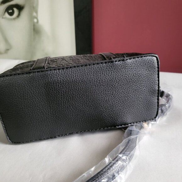 NWT BLACK STEVE MADDEN CROSSBODY HANDBAG - Picture 3 of 10